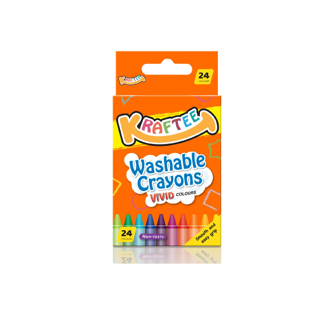 Kraftee Washable Crayons
