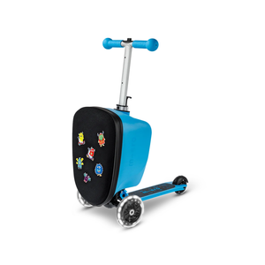 Micro Scooter Luggage Junior Velcro Blue