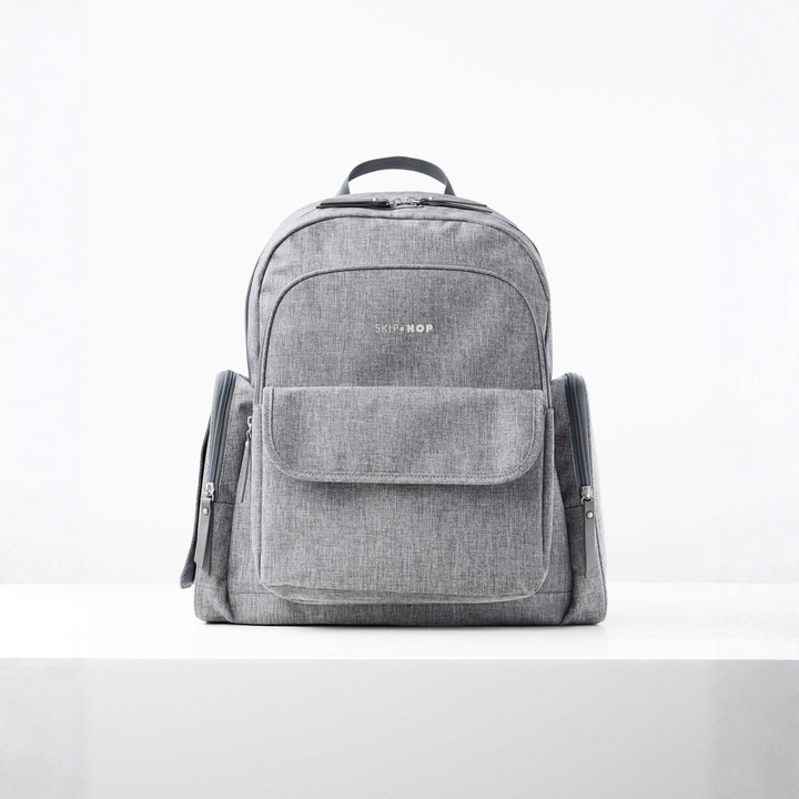 Skip Hop Luna Diaper Backpack Heather Grey