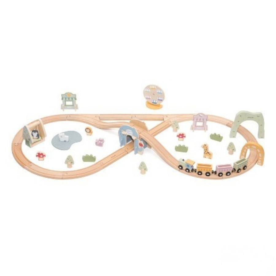 Polarb Fun Park Train Set (62 pcs)