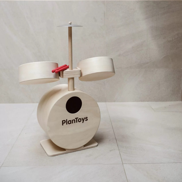 PlanToys Drum Set