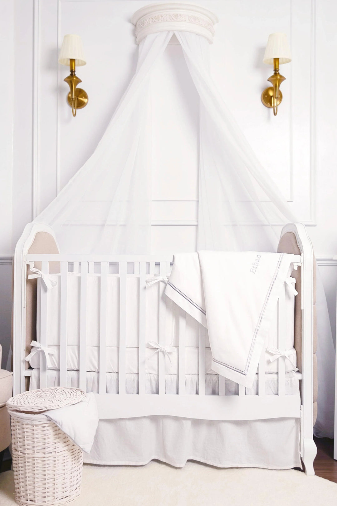 Luxury Mulberry Silk Baby Duvet - Platinum White - Count & Countess