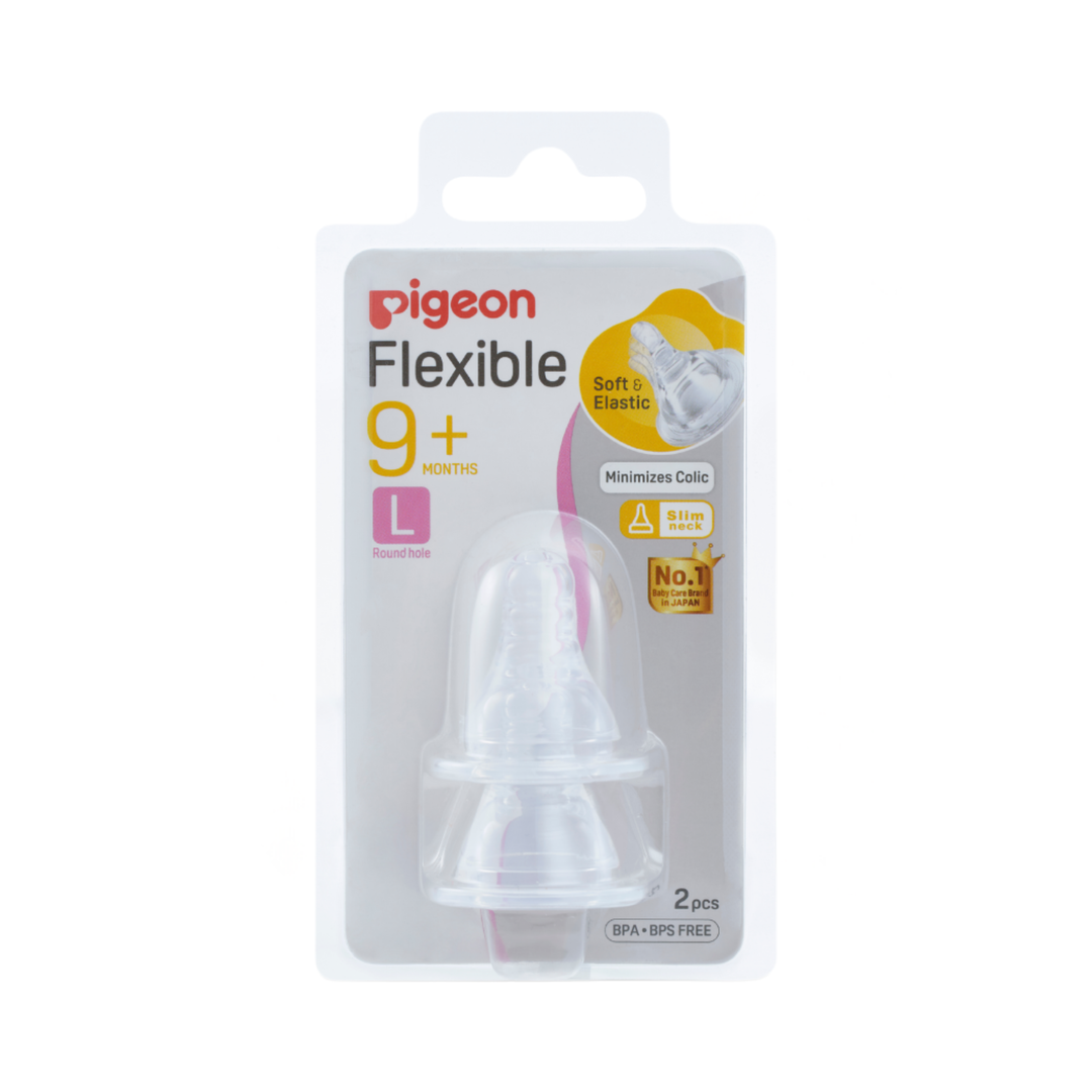 Pigeon Stretchable Nipple L 2s (0M+)