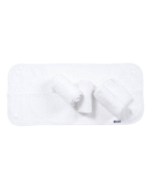 Candide set of 4 press-stud terry changing mat liners 26x58 cm
