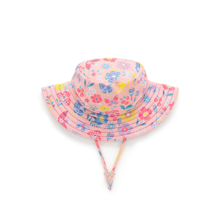 Purebaby Broad Brim Swim Hat - Fiesta Print