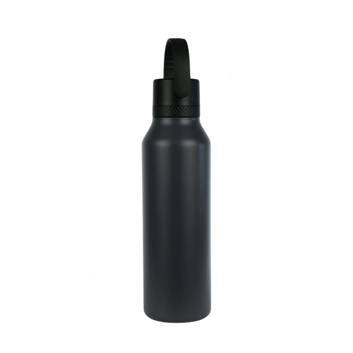 Runbott Ceramic Sport Thermal Bottle 600ml Plain Anthracite
