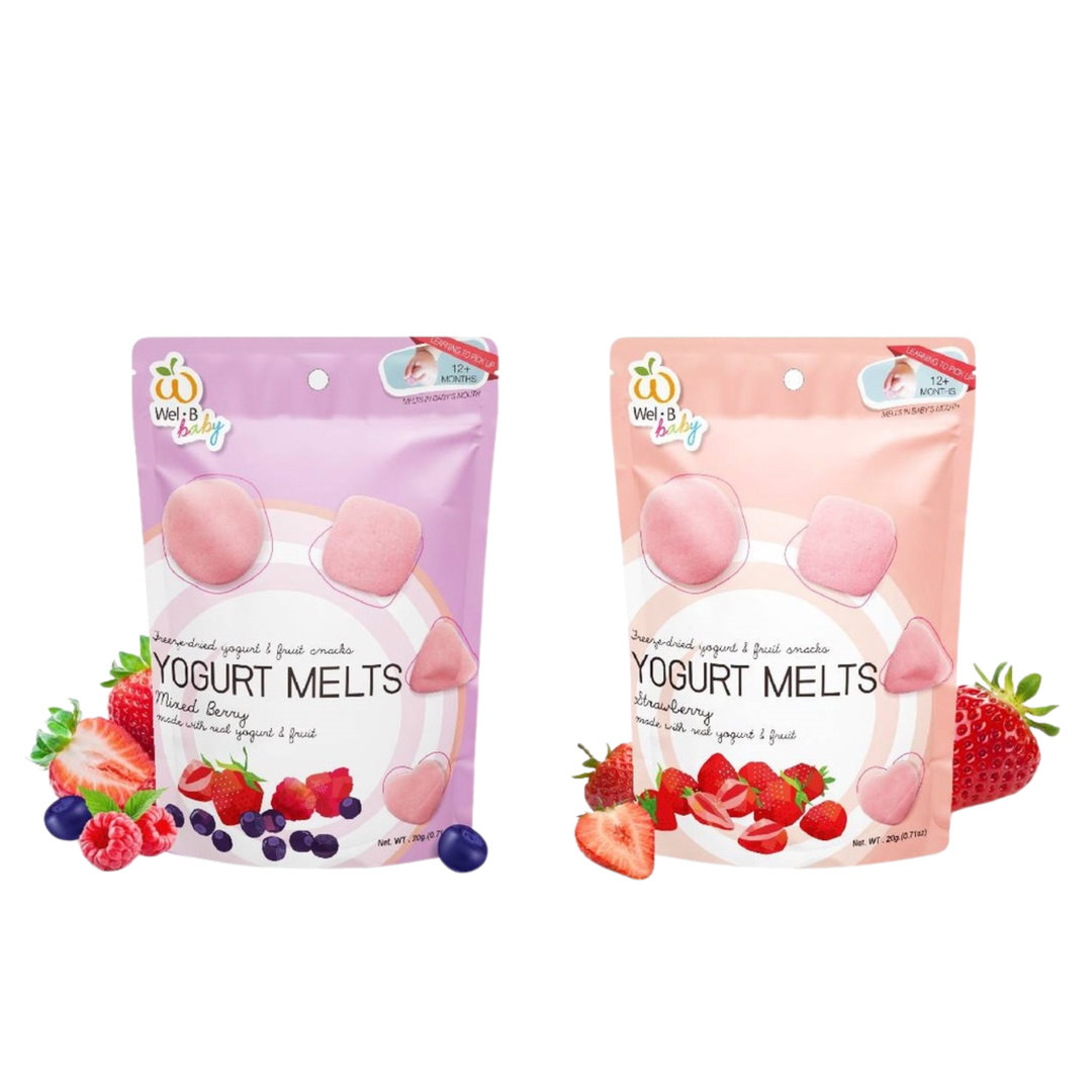 Wel-B Yogurt Melts & Cheese Christmas Set Of 3
