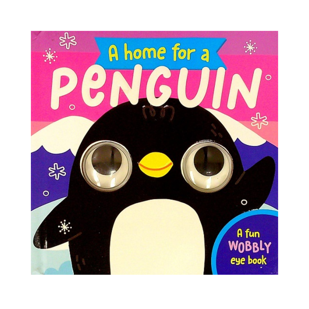 ELM North Parade Googly-Eye Board Book - A Penguin's Home
