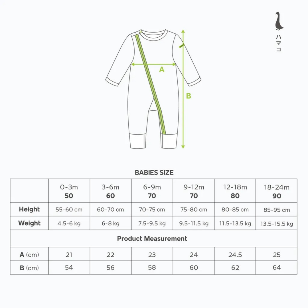Hamako Tencel Striped Aqua (SQ) Jippa Suit