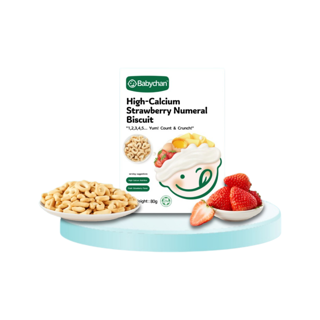 Baby Chan High Calcium Biscuits 12x80g