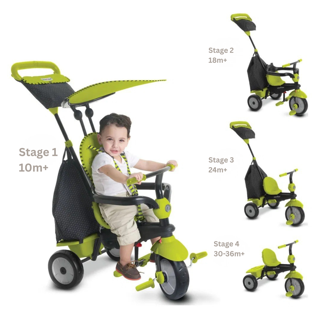 SmarTrike Glow Touch 4 in 1 Trike (Green)