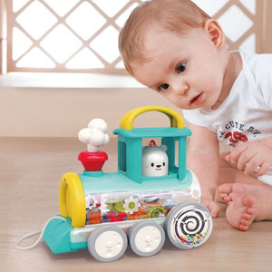HOLA Push Along Train Engine in use