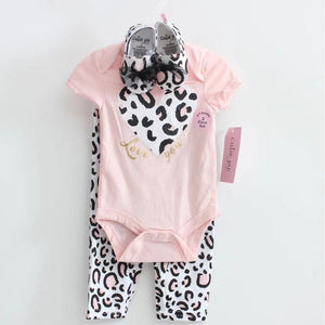 Earth Bebe Romper With Pant & Shoe Set 0-3 months – image 2