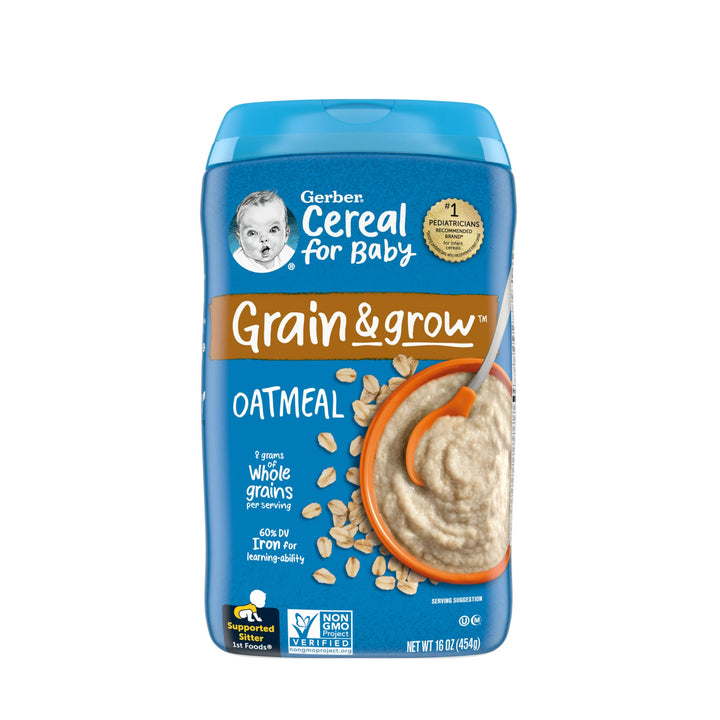 Gerber 1st Food Single Grain Cereal - Oatmeal (16oz)