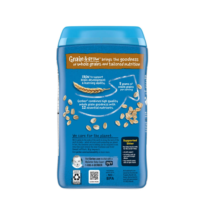 Gerber 1st Food Single Grain Cereal - Oatmeal (16oz)