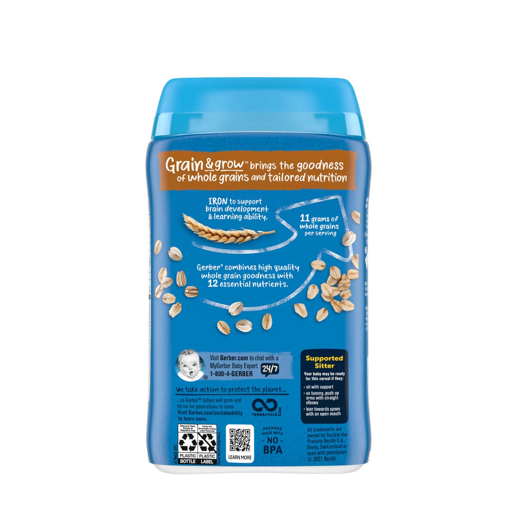 Gerber 1st Food Cereal NGM Oatmeal 8 oz (227g)