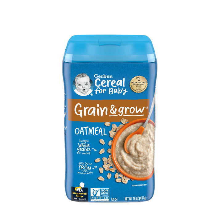 Gerber 1st Food Cereal NGM Oatmeal 8 oz (227g)