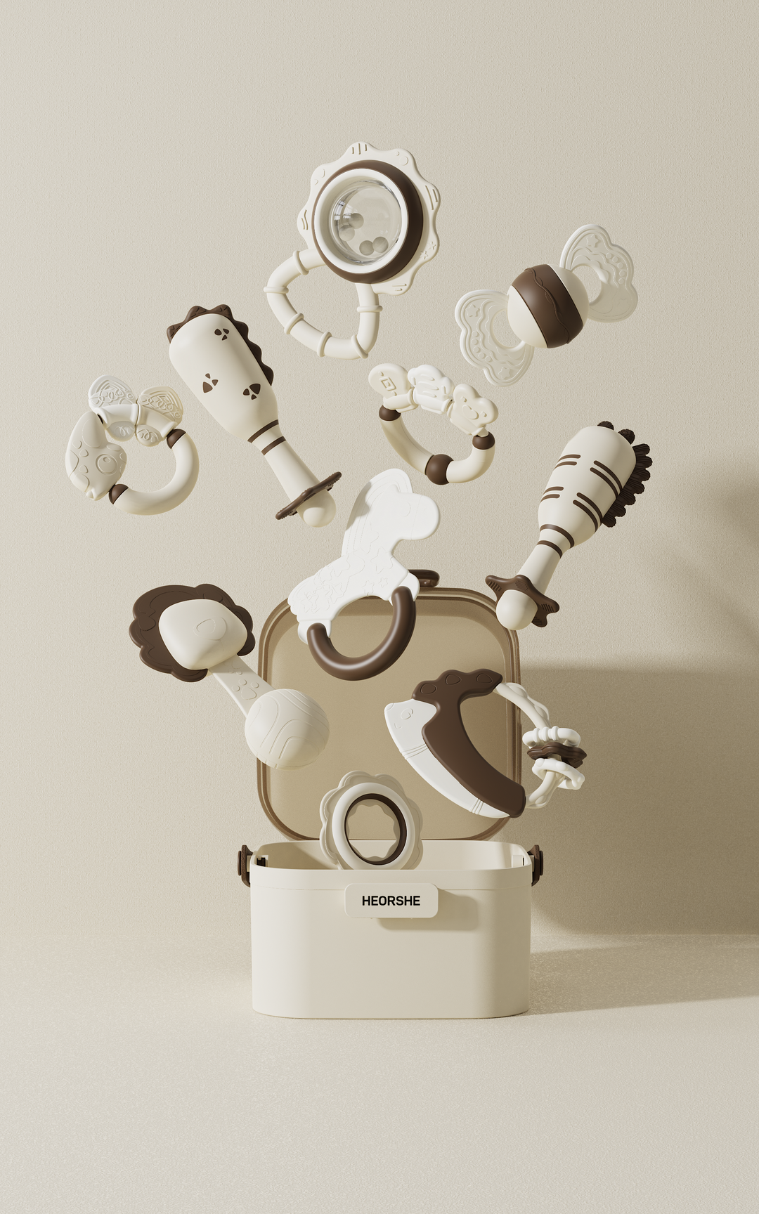 HE OR SHE Tiny Rattle Set