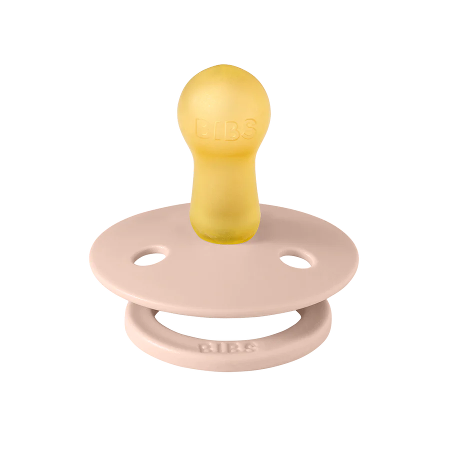 BIBS 2 Pack Colour Latex Pacifier