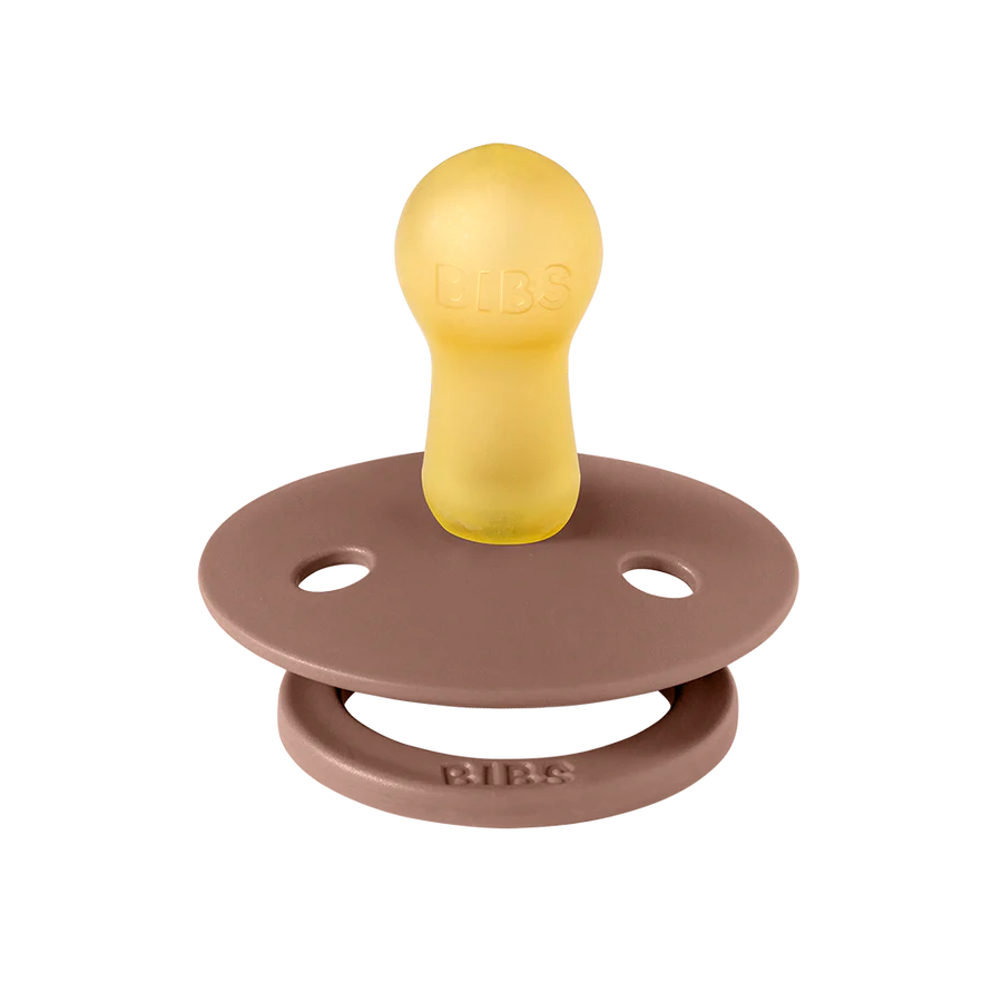 BIBS 2 Pack Colour Latex Pacifier