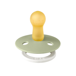 BIBS 2 Pack Colour Latex Pacifier (Glow in the Dark)