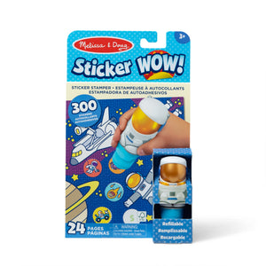 Melissa & Doug Sticker WOW! Activity Pad & Sticker Stamper - Astronaut
