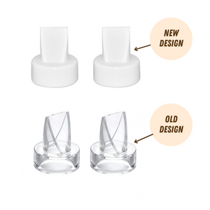 Spectra Handsfree Valve new design compared with the old design