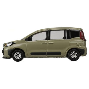 Tomica No.16 Toyota Sienta die-cast model, rear view