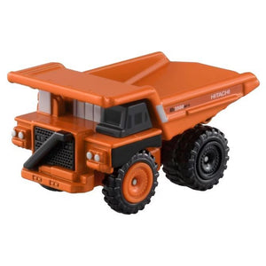 Tomica No.103 Hitachi Rigid Dump Truck EH3500AC-3 die-cast model, orange