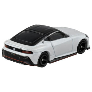 Tomica No.88 Nissan Fairlady Z NISMO die-cast model, front three-quarter view
