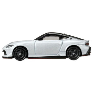 Tomica No.88 Nissan Fairlady Z NISMO die-cast model, rear three-quarter view