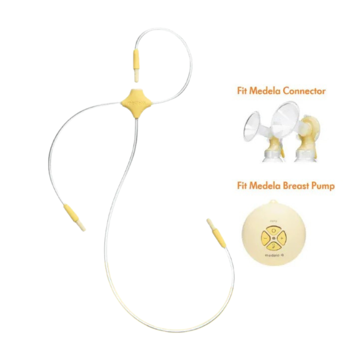 Medela Spare Tubing With Bothside Adapter For Swing - 5Pcs
