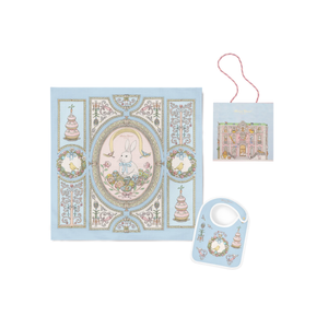 Atelier Choux Satin Bib - Spring Bunny