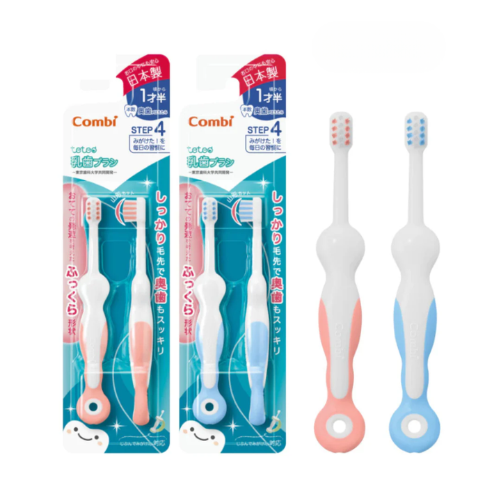 Combi Baby Teteo Baby Toothbrush Step 4