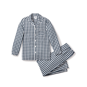 Count & Countess Kids PJ Set Gingham