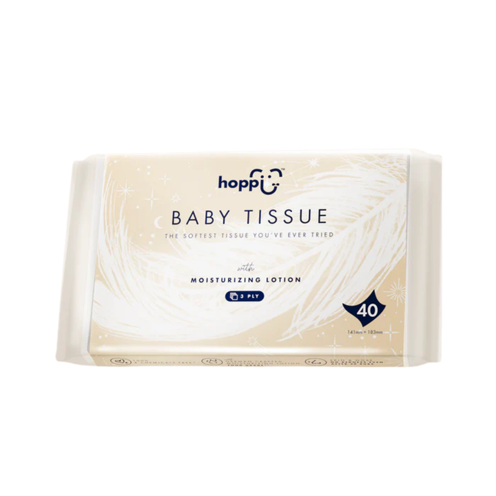 Hoppi Baby Tissue Bundles Pack - 40 sheets - 10 in 1 Bundle Pack