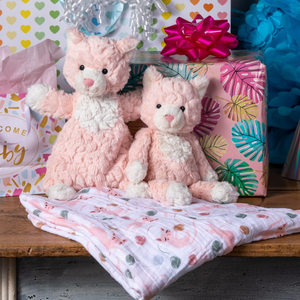 Mary Meyer Putty Nursery Blush Kitty Lovey 11"