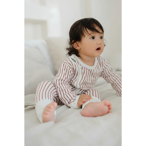 Hamako Tencel Striped Rose (SR) Jippa Suit