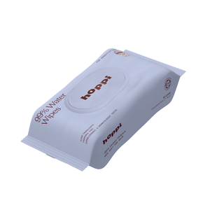 Hoppi 99% Water Wipes (80 Sheets/Pack) Bundle Pack of 3