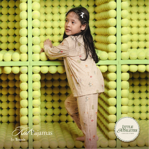 Koobicles Tencel Little Athletes In Tennis Kid Pajamas