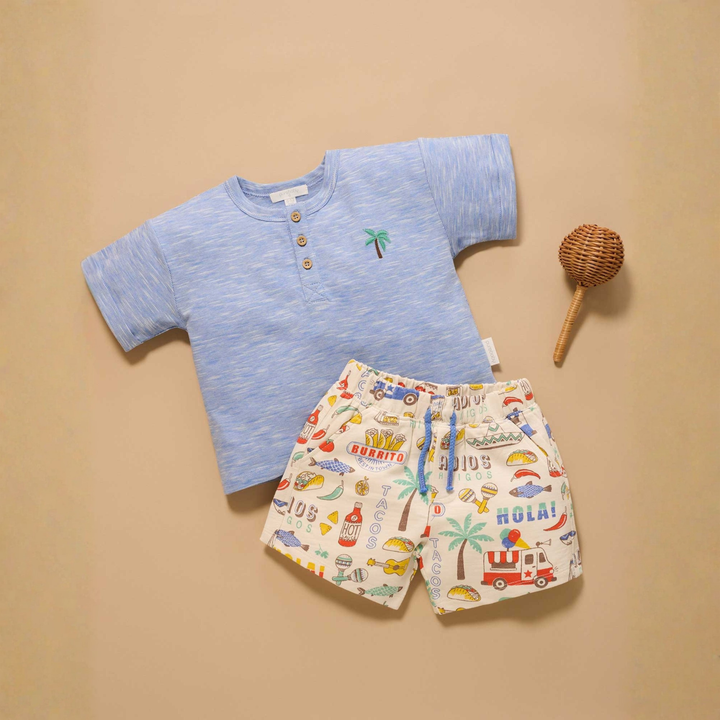 Purebaby Fiesta Print Resort Set Organic