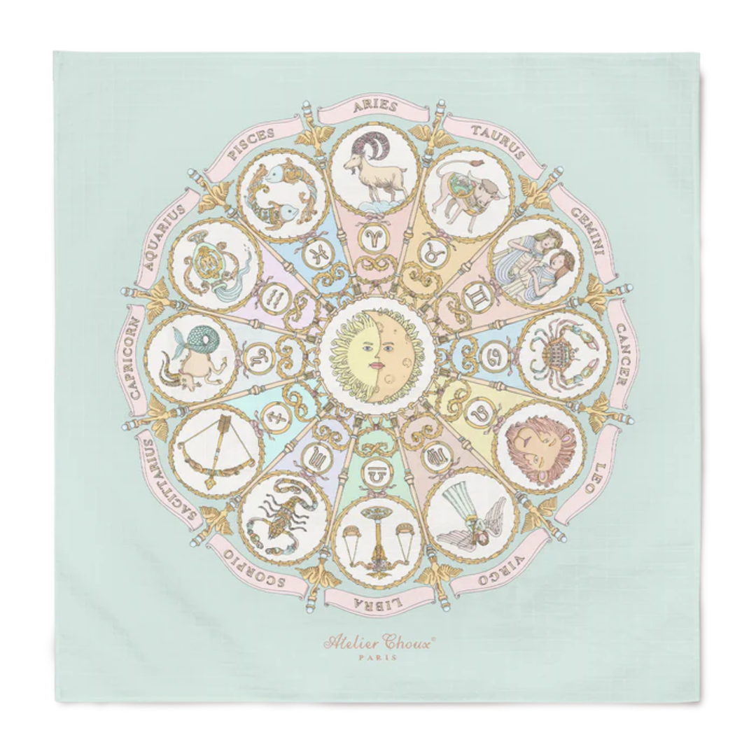 Atelier Choux Zodiac Blue CARRÉ & Bib Bundle