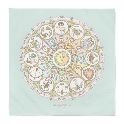 Atelier Choux Zodiac Blue CARRÉ & Bib Bundle