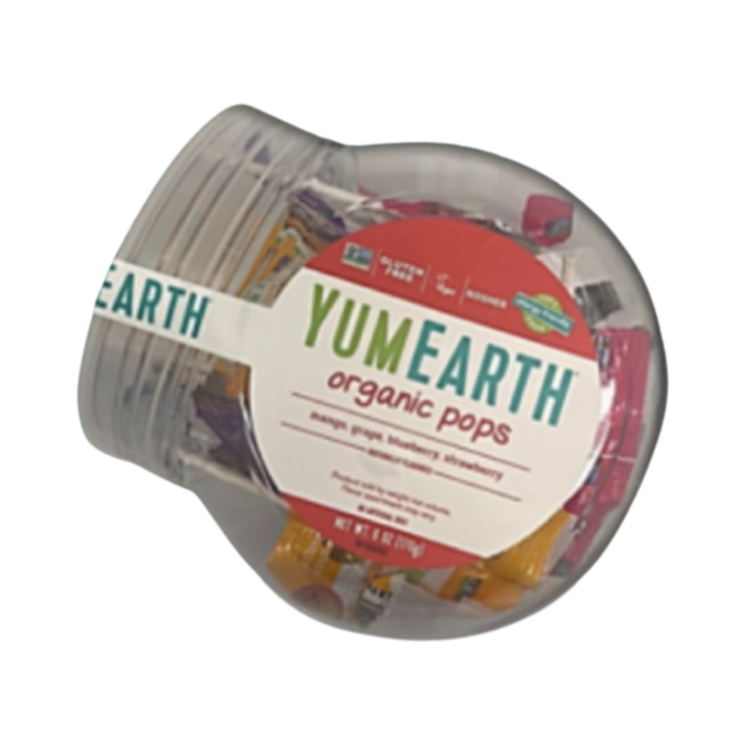 YumEarth Organic Pops Personal Bin 170g