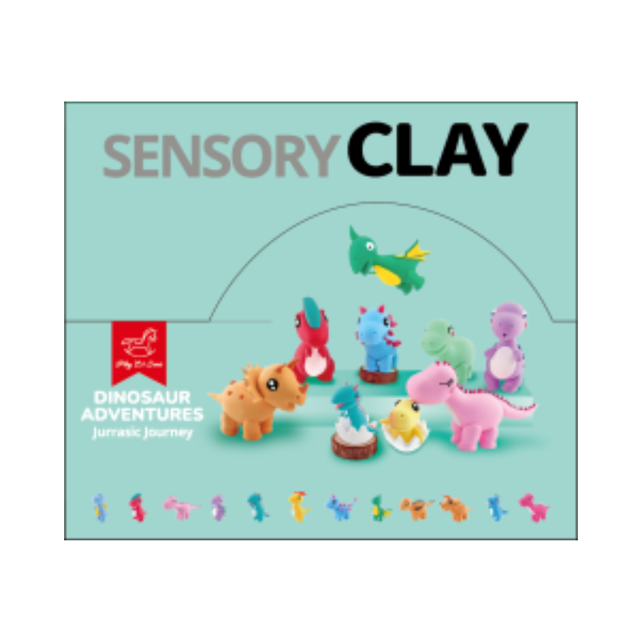 Play Et Sens Sensory Clay - Dinosaur Adventure