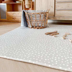 GingerBubs Speckled Play Mat Large - Dove Grey - image 2 - Happikiddo.com