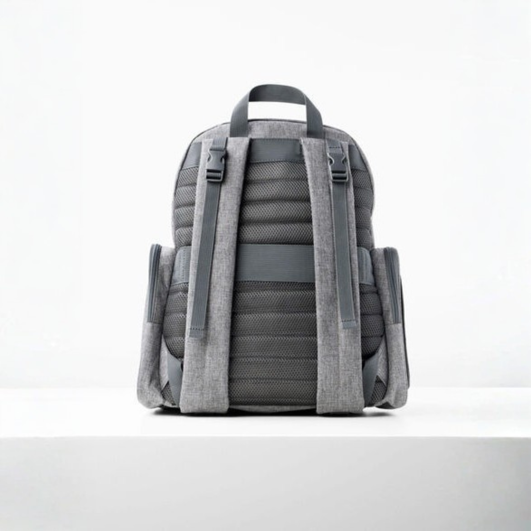 Skip Hop Luna Diaper Backpack Heather Grey