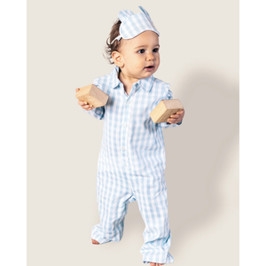 Count & Countess Kids PJ Set Gingham