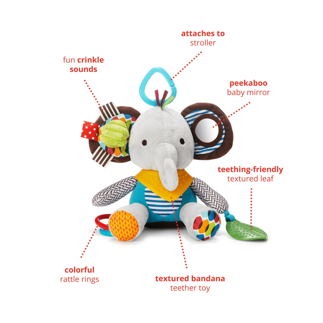 Skip Hop Bandana Buddies Activity Toy - Elephant
