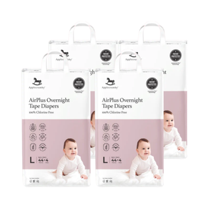 Applecrumby® AirPlus Overnight Tape Diapers
